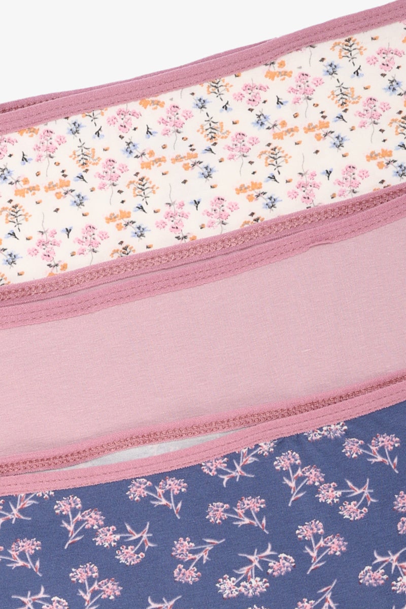 كارينا عبوة مكونة من 3 سراويل داخلية قصيرة ملونة - Image 3